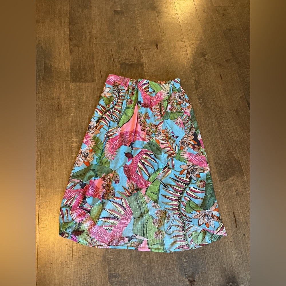 Rachel Roy tropical skirt size medium